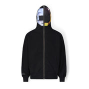 Poleron PLEASURES Ram Zip Hoodie Black