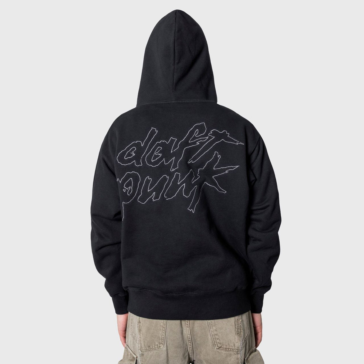 Poleron PLEASURES Ram Zip Hoodie Black