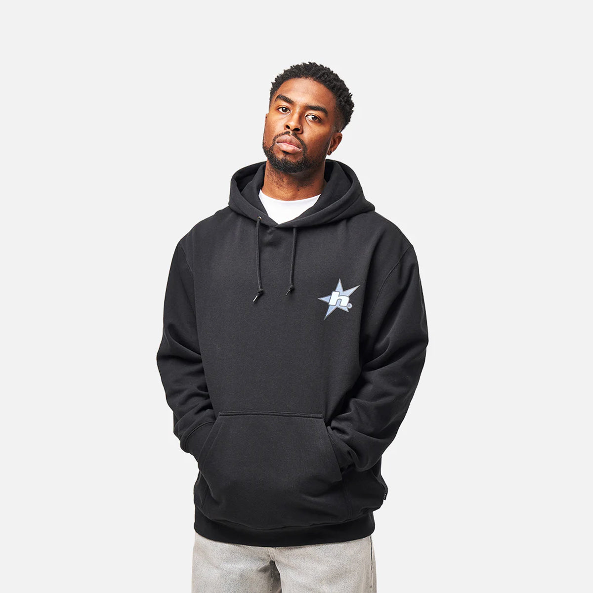 Poleron HUF Ice Star P/O Black