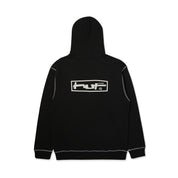 Poleron HUF Stretch F/Z Hoodie Blk