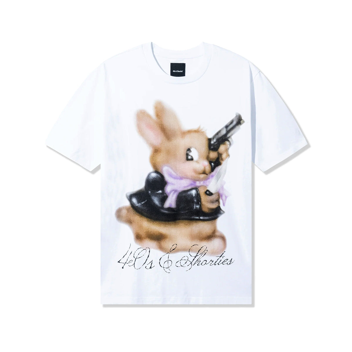 Polera 40S & SHORTIES Psycho Bunny White