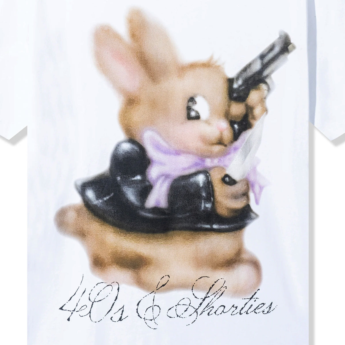 Polera 40S & SHORTIES Psycho Bunny White