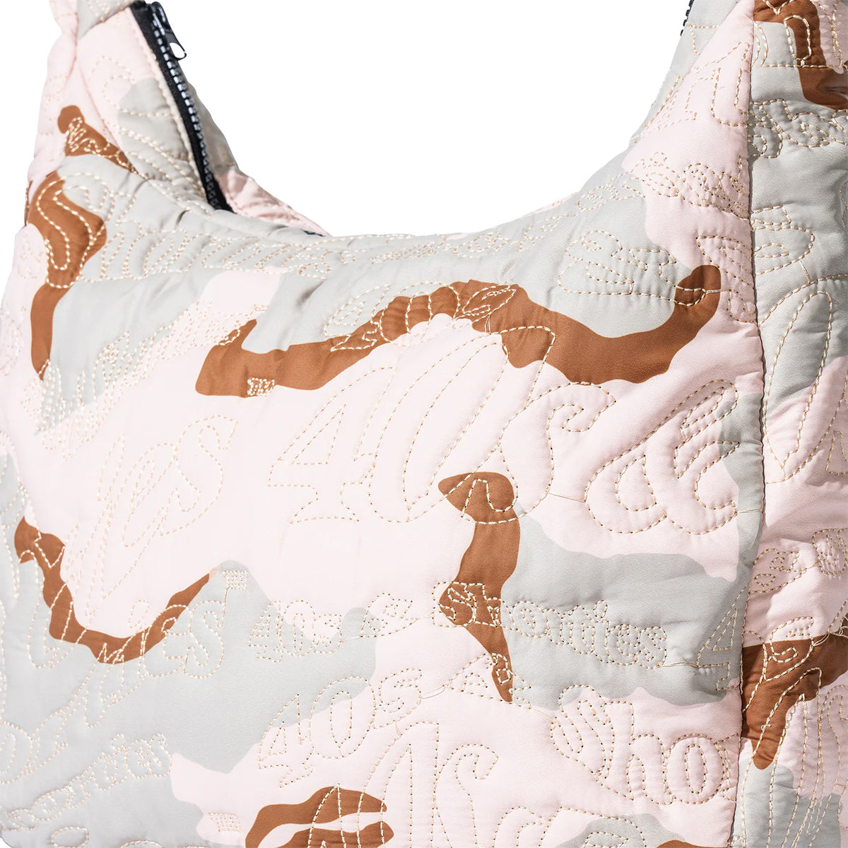 POLERA 40S & SHORTIES QUILTED SLOUCH BAG DESERT