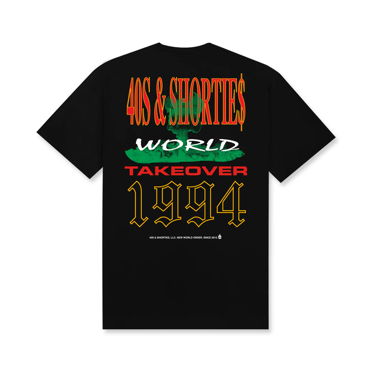POLERA 40S & SHORTIES REAPER TEE BLACK