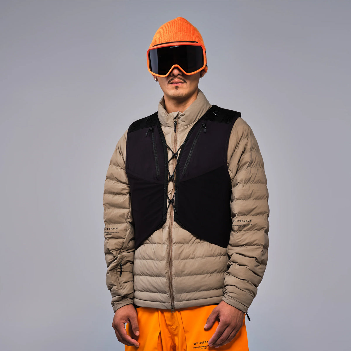 VEST CARGO WHITESPACE REC BLACK