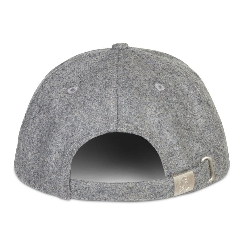 CAP RIPNDIP RIPNLIT 6 PANEL WOOL STRAPBACK CHARCOAL