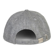 CAP RIPNDIP RIPNLIT 6 PANEL WOOL STRAPBACK CHARCOAL