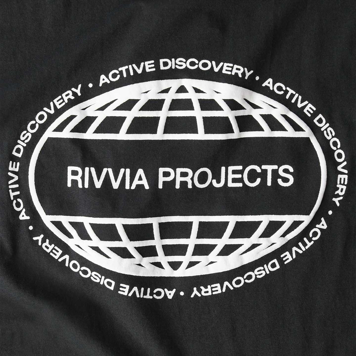 POLERA RIVVIA GLOBE T-SHIRT BLACK