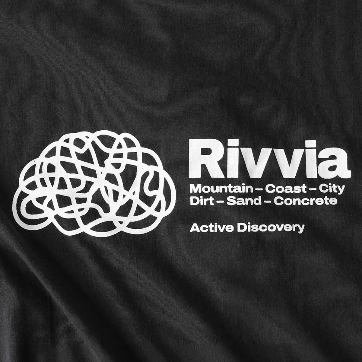 POLERA RIVVIA SCATTER BRAIN BLACK