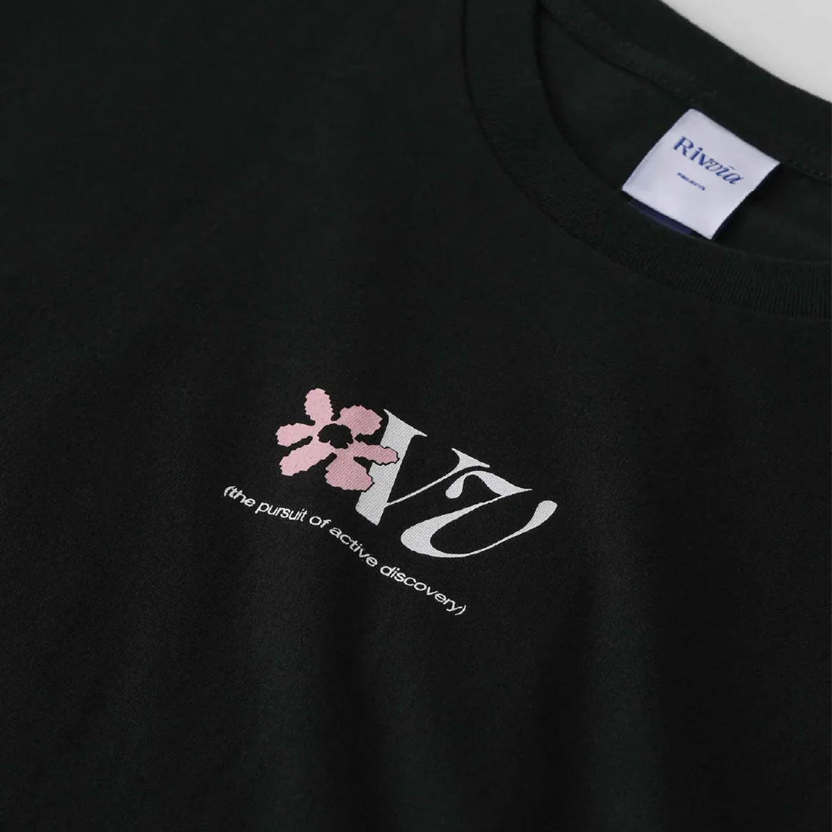 POLERA RIVVIA DIGI FLOWER BLK