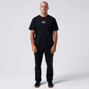 POLERA RIVVIA DIGI FLOWER BLK