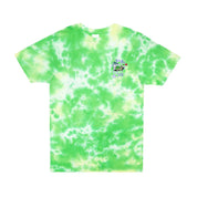 POLERA RIPNDIP ASTROMIC GREEN LIGHTNING WASH