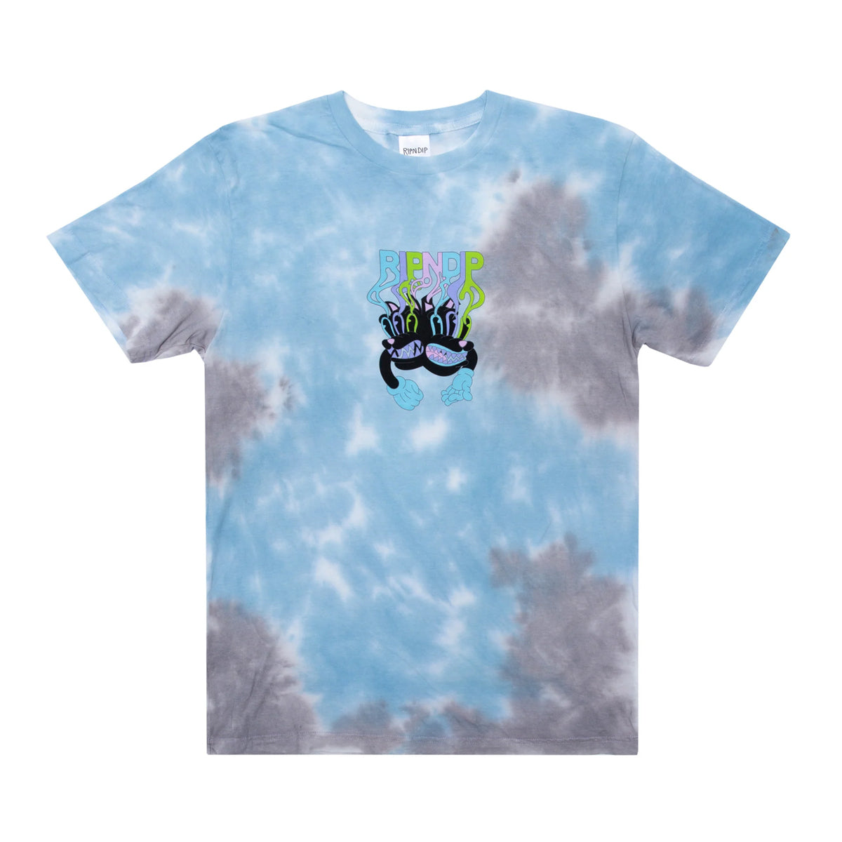 POLERA RIPNDIP WAMO SLATE&GREY TIE DYE