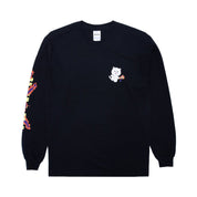 POLERA RIPNDIP DAY TRIPPER LS BLACK