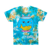 POLERA RIPNDIP FINDING NERMIO NAVY & ORANGE TIE DYE