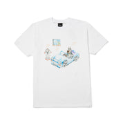 POLERA HUF ROAD DAWG S/S TEE WHITE
