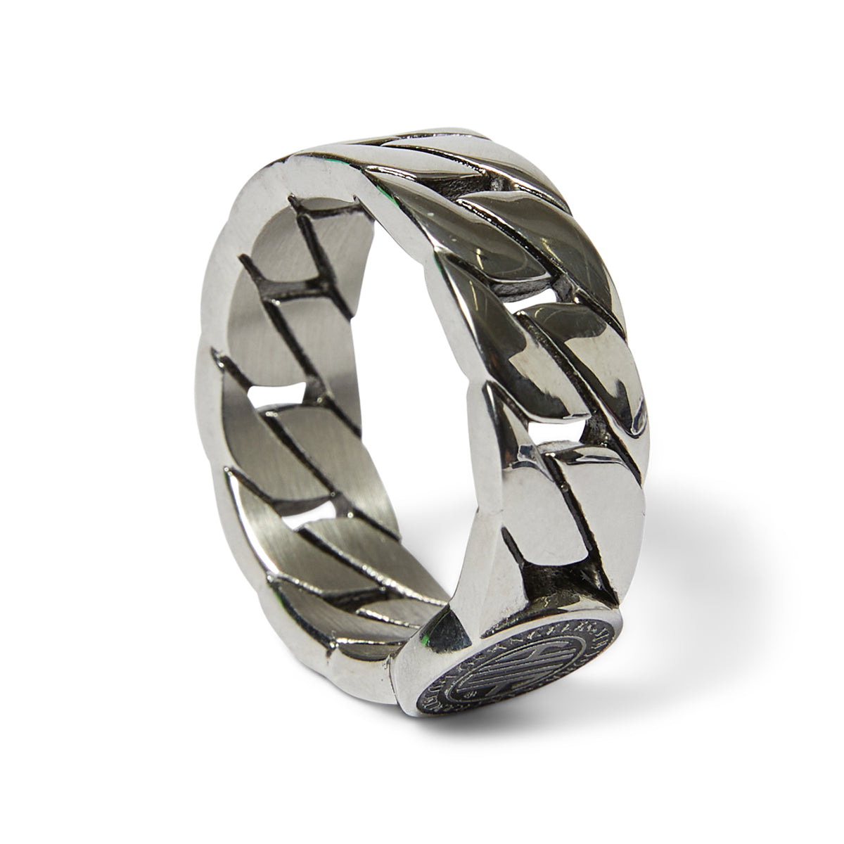 ANILLO HUF REGIONAL CUBAN LINK SILVER