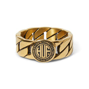 ANILLO HUF REGIONAL CUBAN LINK GOLD