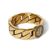 ANILLO HUF REGIONAL CUBAN LINK GOLD