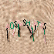CHALECO 40S & SHORTIES SCRIBBLE LOGO SWEATER