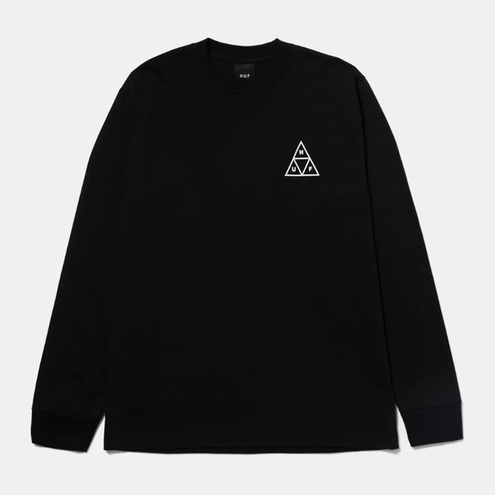 POLERA HUF SET TT L/S BLACK