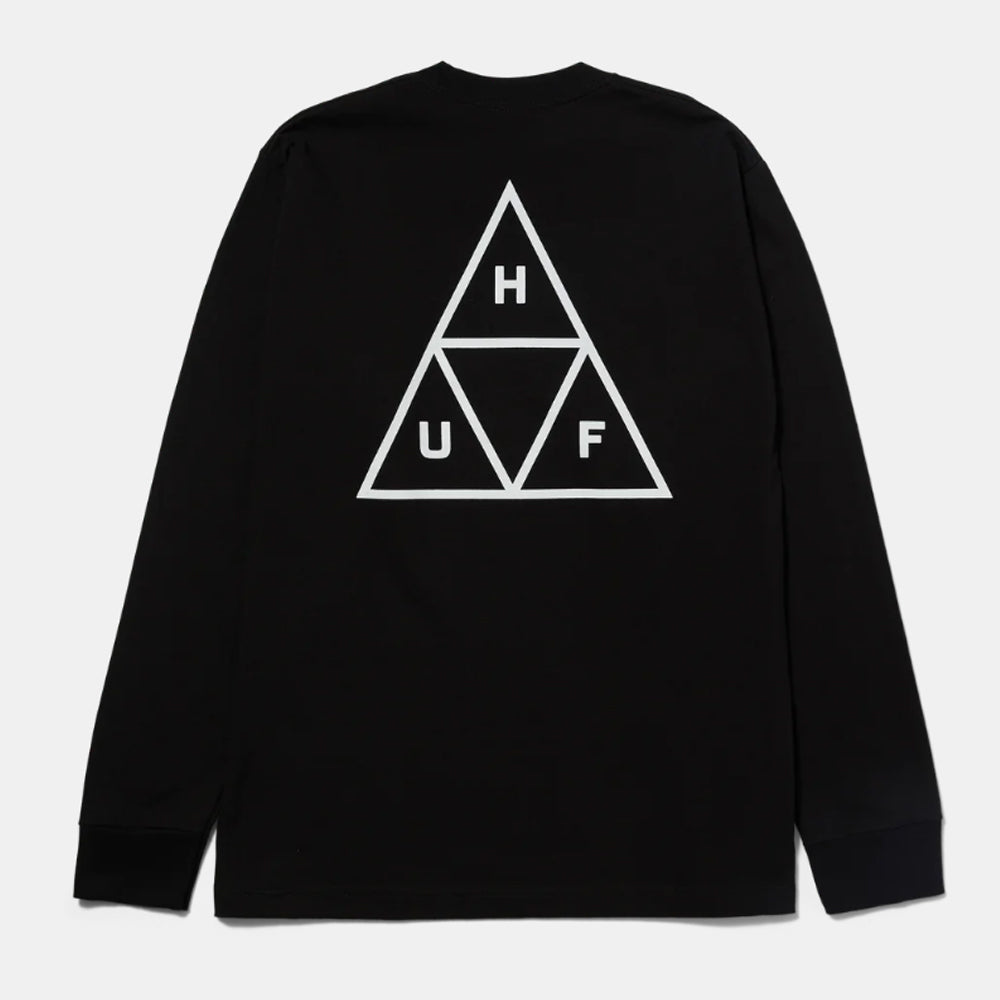 POLERA HUF SET TT L/S BLACK