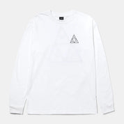 POLERA HUF SET TT L/S WHITE