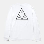 POLERA HUF SET TT L/S WHITE