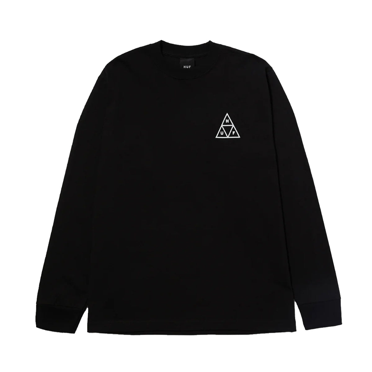 POLERA HUF SET TT L/S BLACK