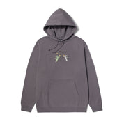 POLERON HUF SONG P/O HOODIE LIGHT PLUM