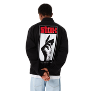 CHAQUETA HUF X STAX BLACK