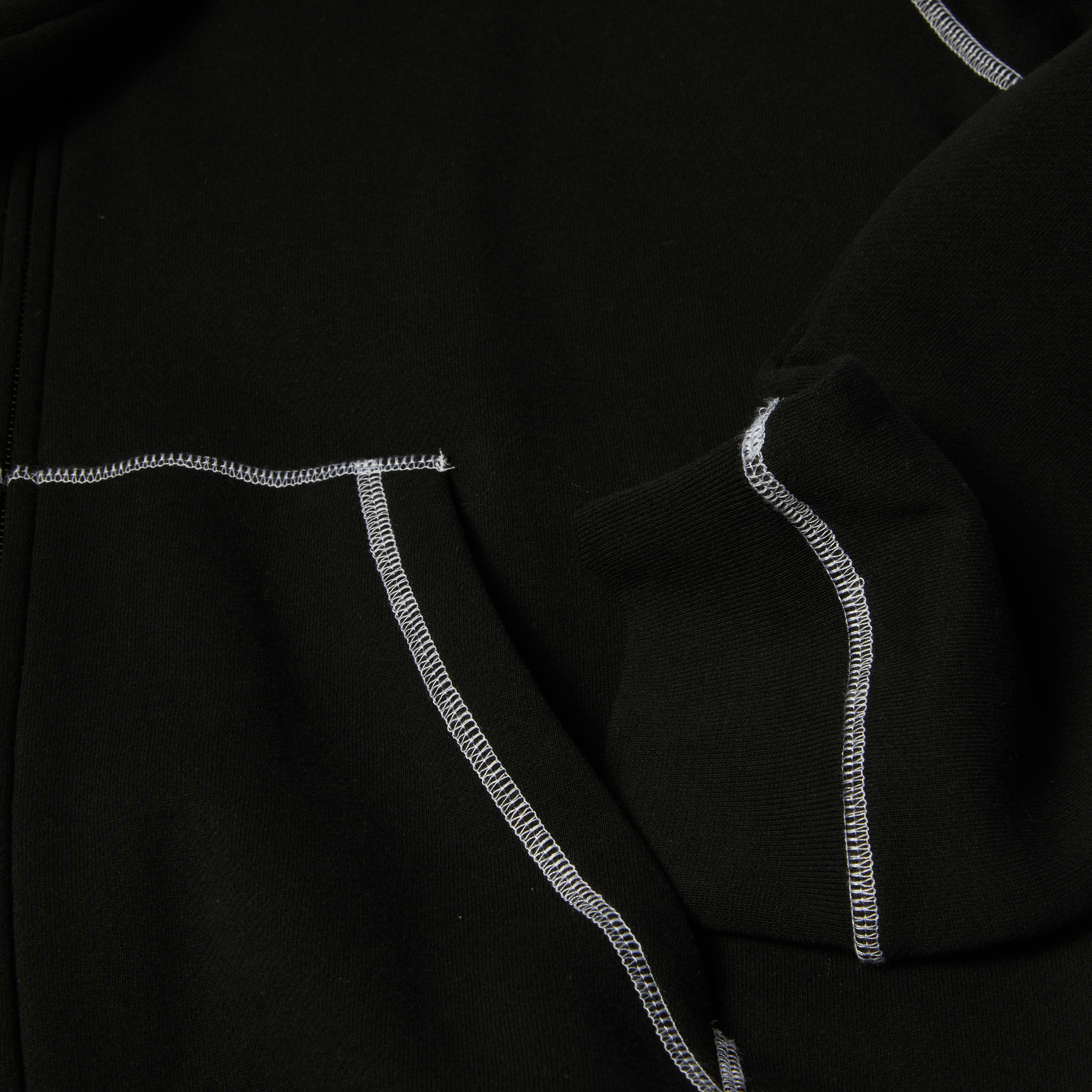 Poleron HUF Stretch F/Z Hoodie Blk