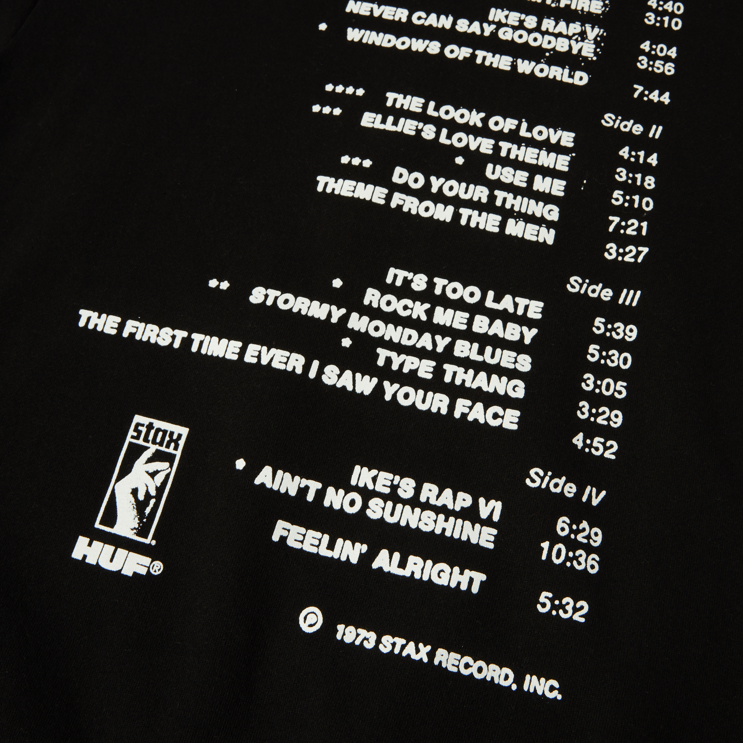 Poleron HUF Tahoe P/O Heavyweigth Black