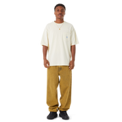 POLERA HUF TOTAL ECLIPSE S/S KNIT BOXY TOP NAT
