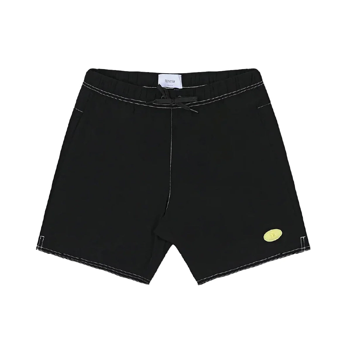 TRAJE DE BAÑO RIVVIA CONTRAST RUNNING BLK/WHT