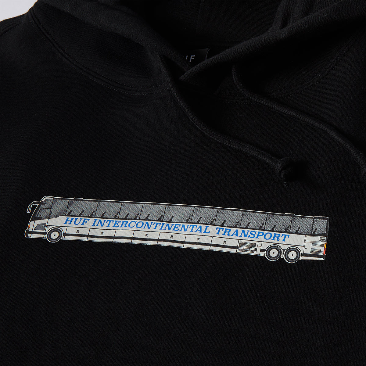 POLERON HUF TRANSPORT P/O HOODIE BLACK