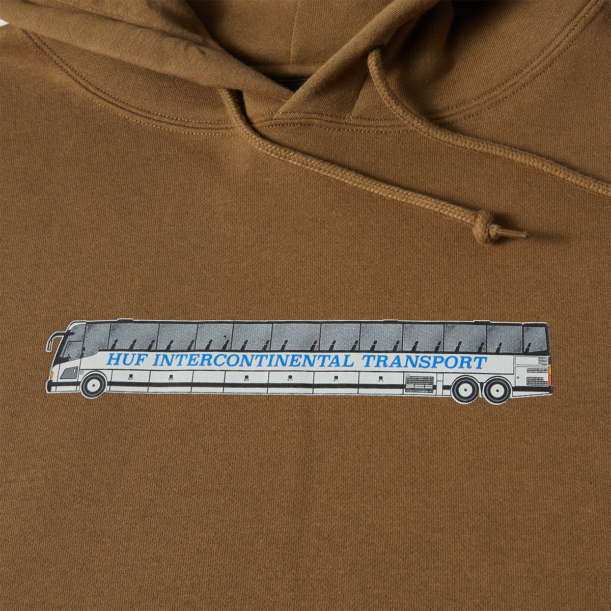 POLERON HUF TRANSPORT P/O HOODIE MUD