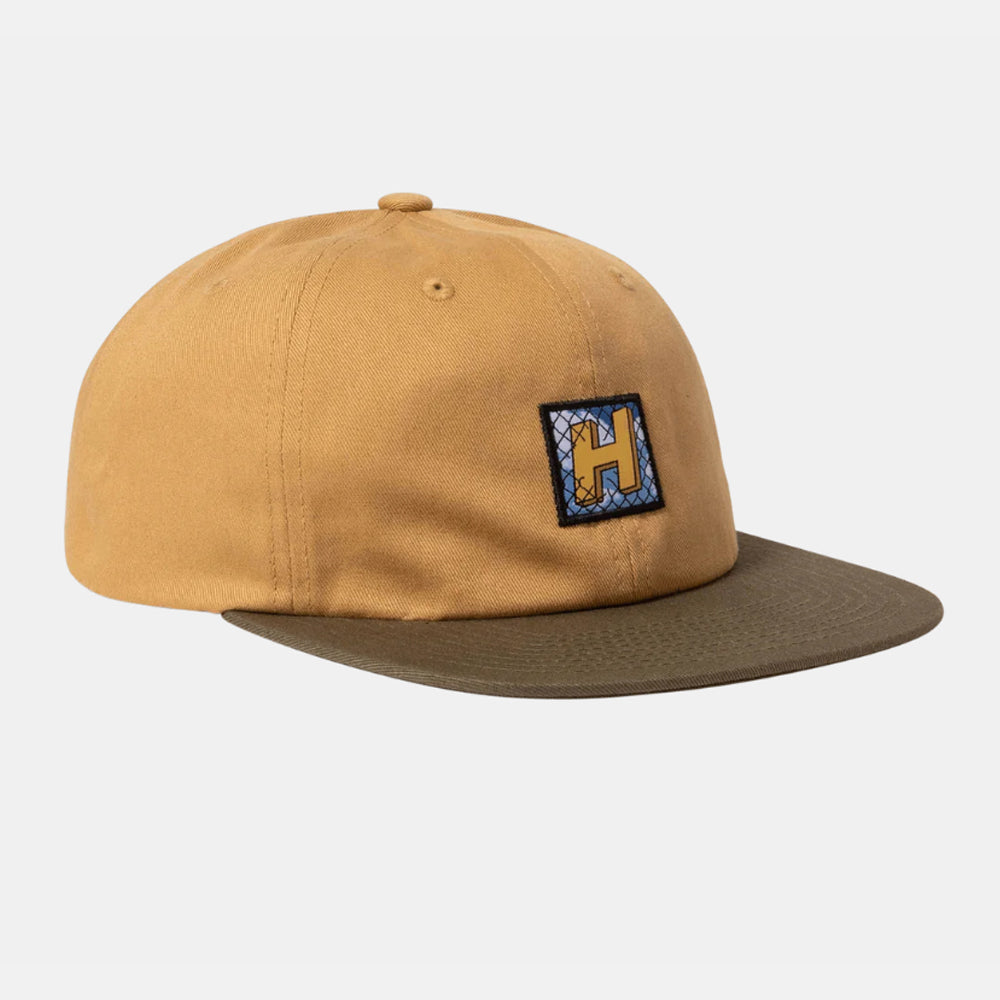 CAP HUF TRESSPASS 6 PANEL GOLD