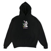 POLERON 40S & SHORTIES TRICKS HOODIE BLACK