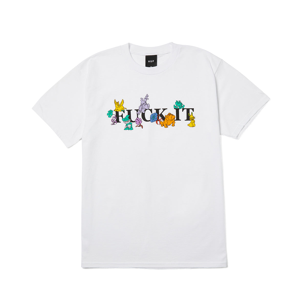 POLERA HUF TRIP S/S TEE WHITE