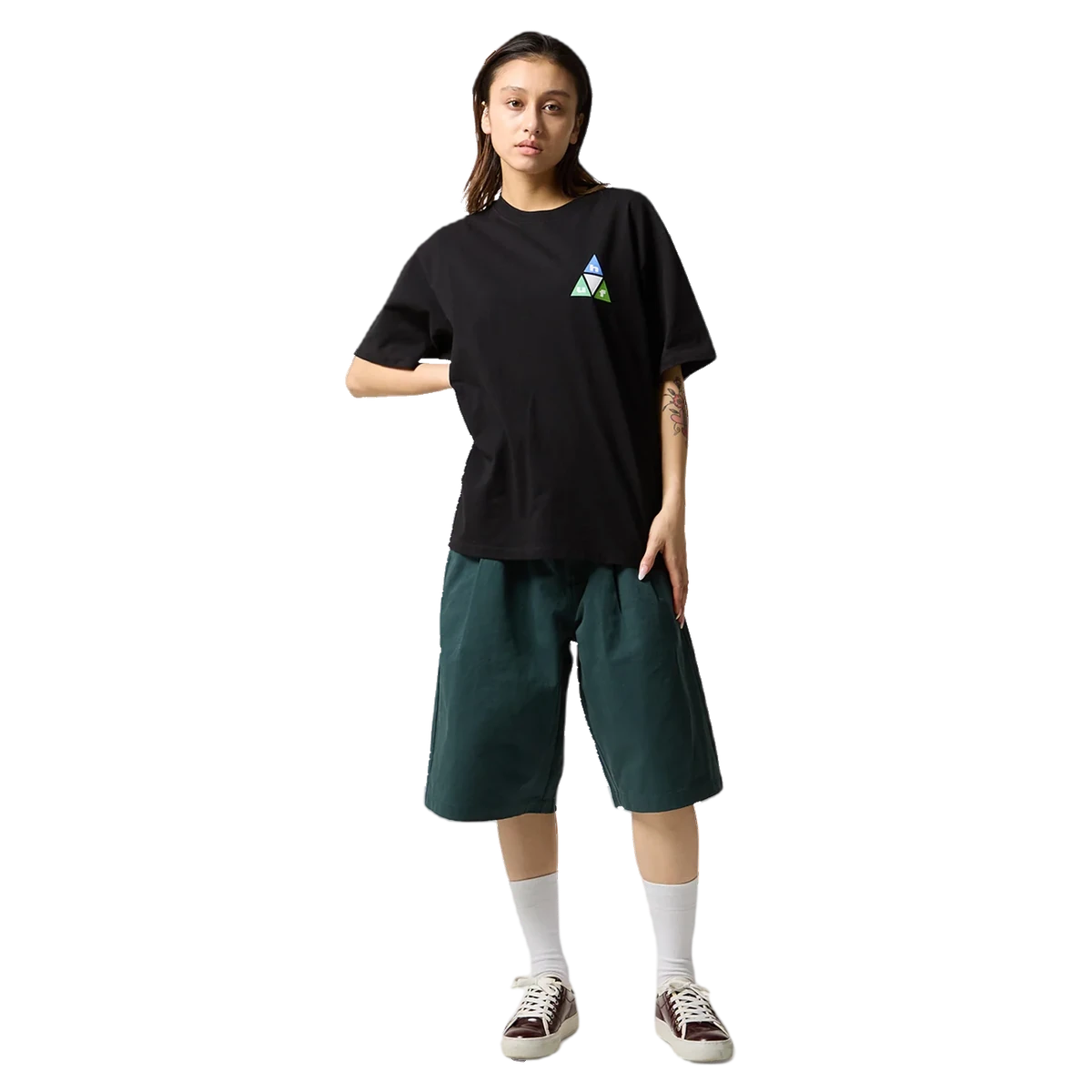 Polera HUF Prism TT s/s Black