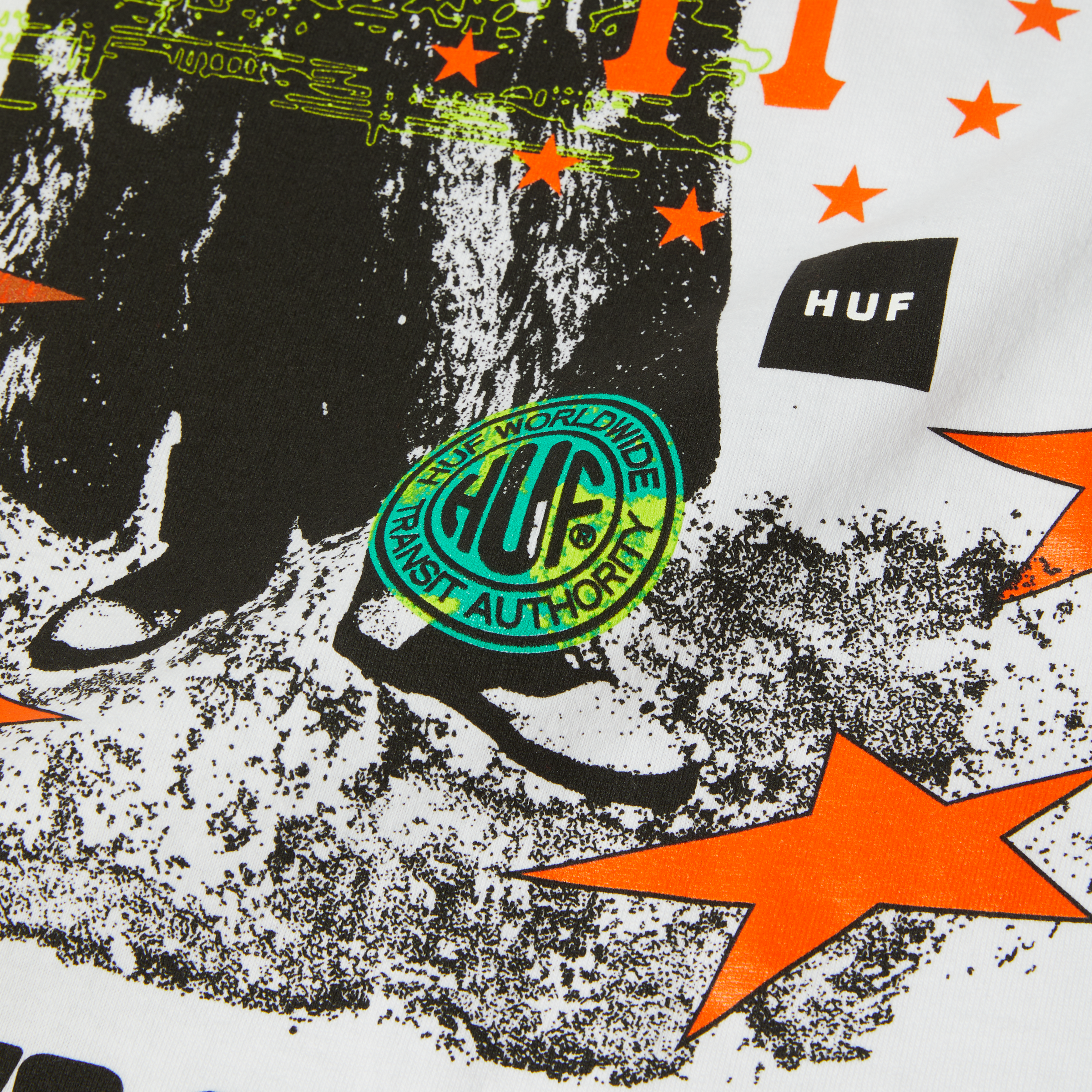 Polera HUF Two Blocks Of Sunshine S/S Tee White