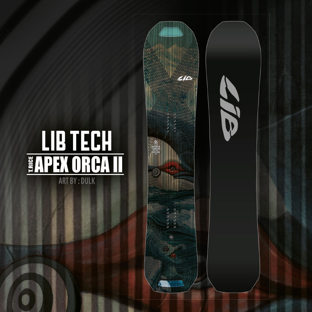Tabla de Snowboard LIB TECH Apex ORCA II (PV)