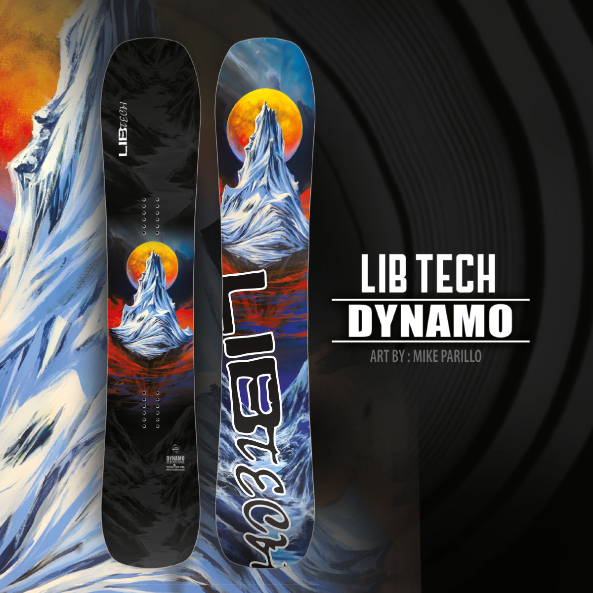 Tabla de Snowboard LIB TECH Dynamo (PV)