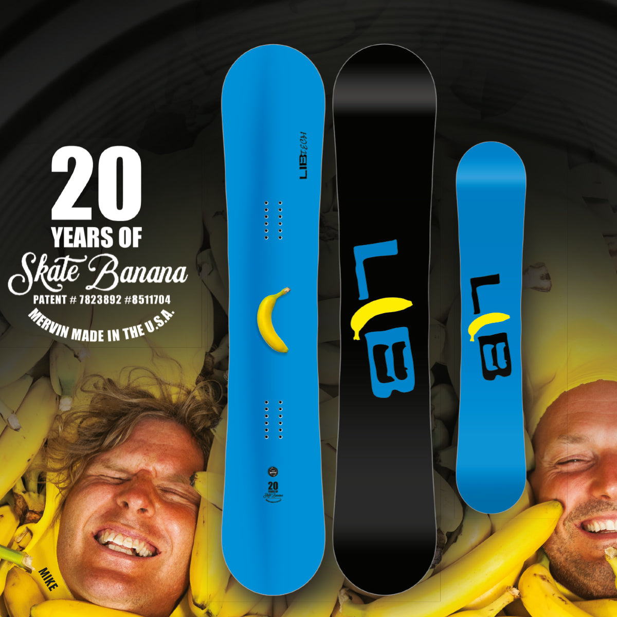 Tabla Snowboard Libtech Skate Banana (PV)