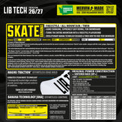 Tabla Snowboard Libtech Skate Banana (PV)