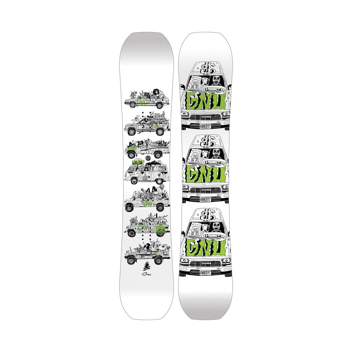 Tabla de Snowboard GNU Money
