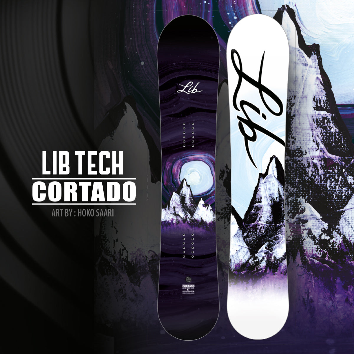 Tabla de Snowboard LIB TECH Cortado (PV)