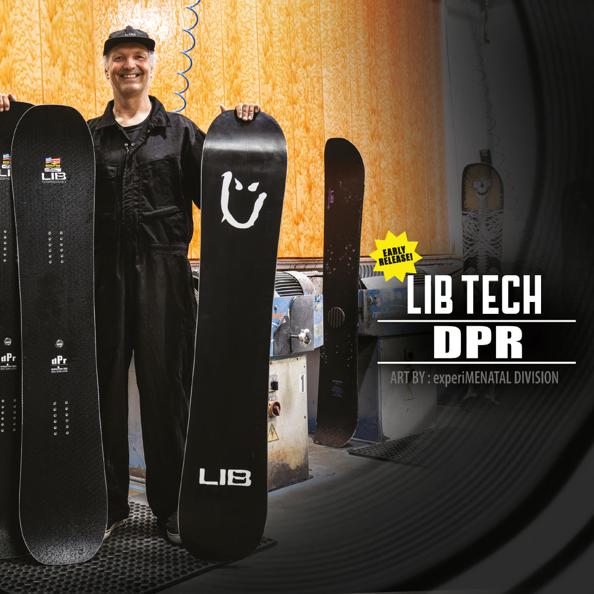 Tabla de Snowboard LIB TECH DPR (PV)