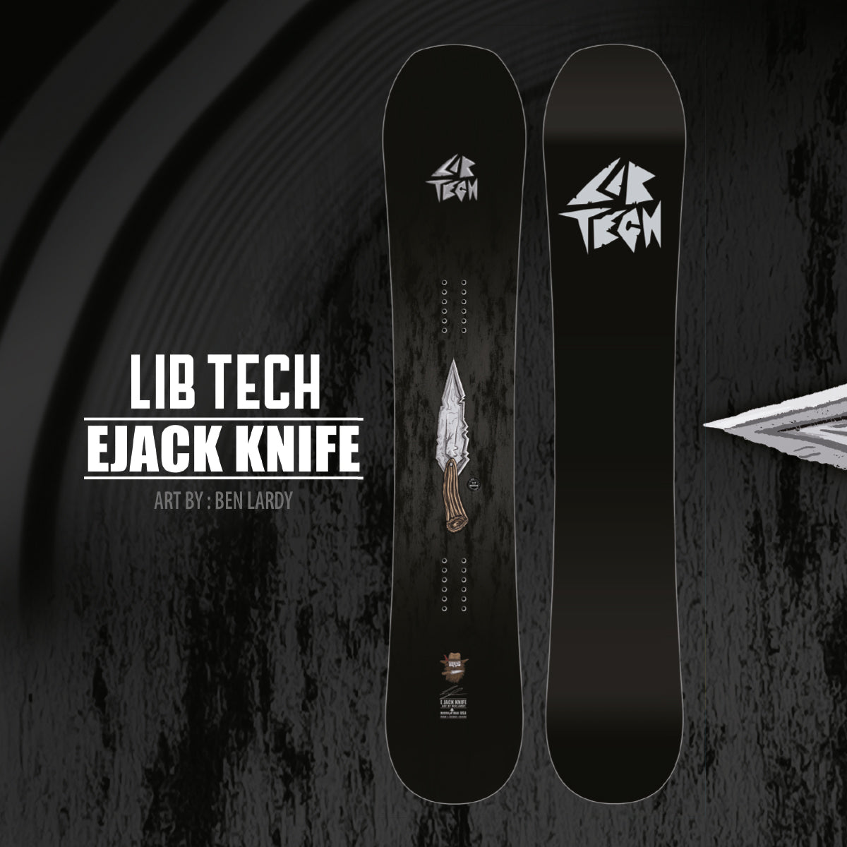 Tabla de Snowboard LIB TECH  Ejack Kinfe (PV)